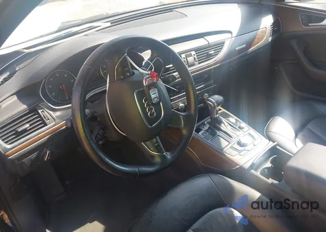 2013 Audi A6 3.0T Premium from USA, damaged, VIN WAUGGAFC3DN011131